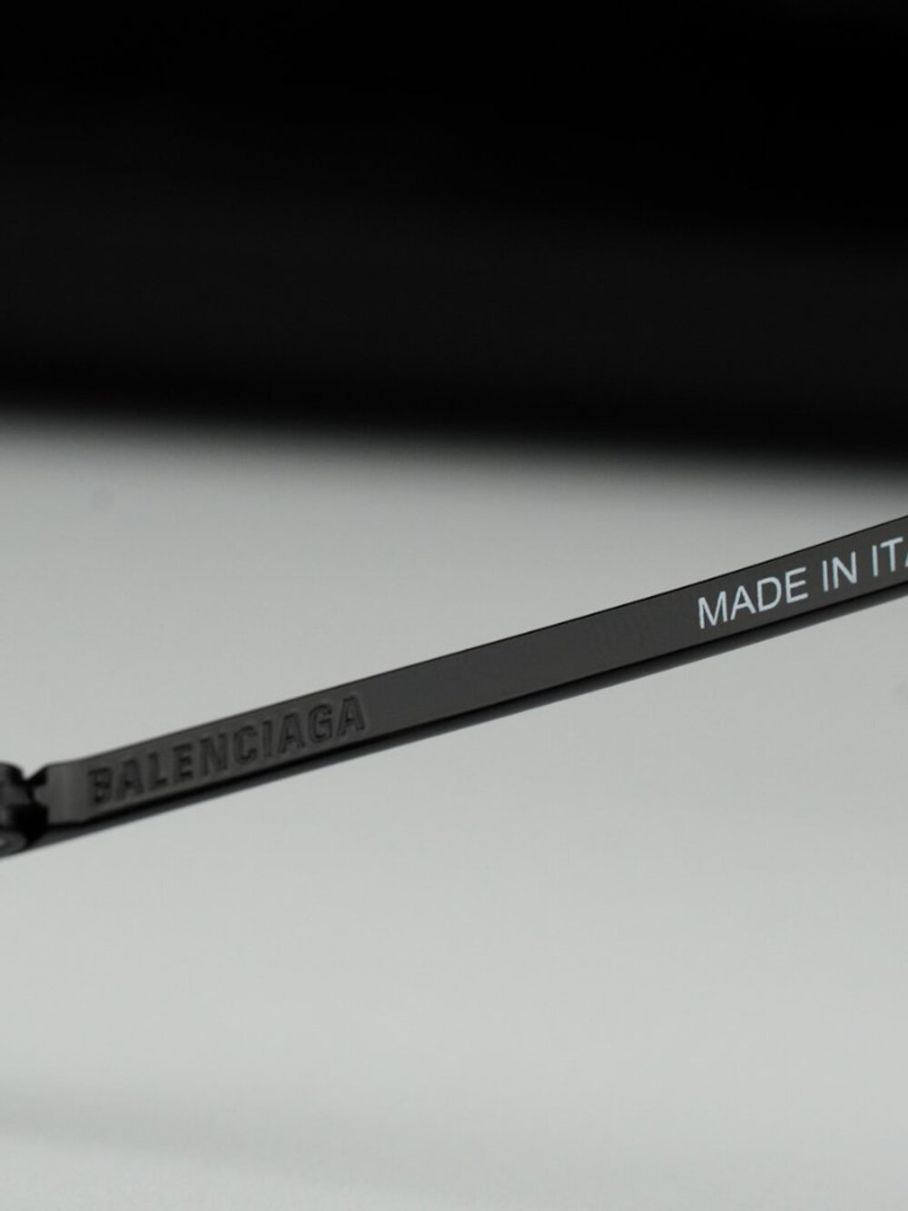 Balenciaga Men Sunglasses Black Grey Geometric BB0277S 001 NEW AUTHENTIC - Picture 6 of 16